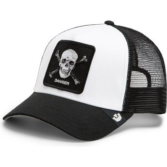 Șepci curbată negru snapback Danger Skull and Crossbones Original Recipe The Farm Goorin Bros.