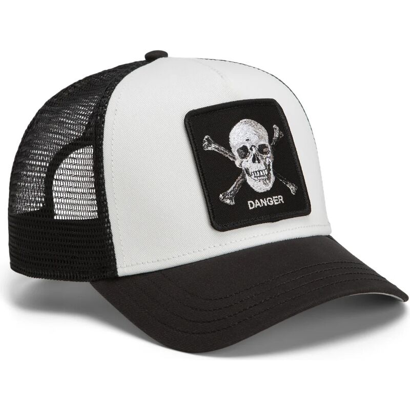epci-curbata-negru-snapback-danger-skull-and-crossbones-original-recipe-the-farm-goorin-bros