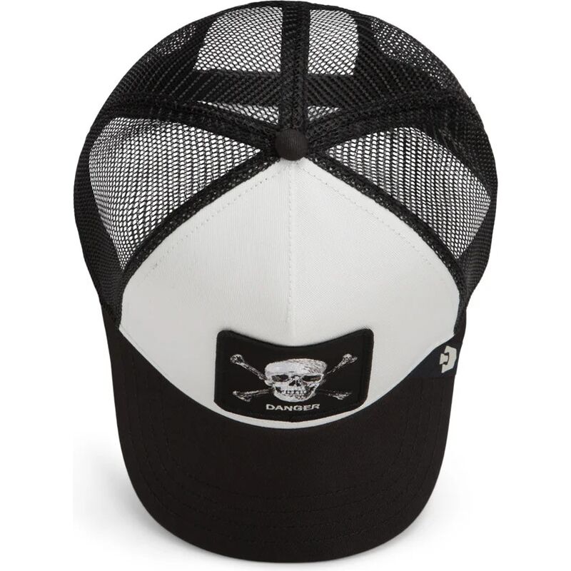 epci-curbata-negru-snapback-danger-skull-and-crossbones-original-recipe-the-farm-goorin-bros