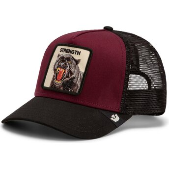 Șepci curbată roșu snapback Strength Panther Original Recipe The Farm Goorin Bros.