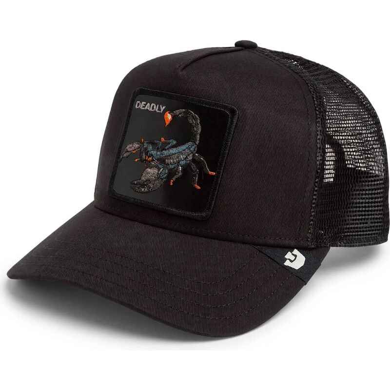 epci-curbata-negru-snapback-deadly-scorpion-original-recipe-the-farm-goorin-bros