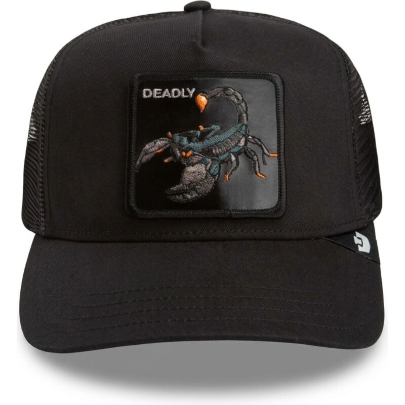 epci-curbata-negru-snapback-deadly-scorpion-original-recipe-the-farm-goorin-bros