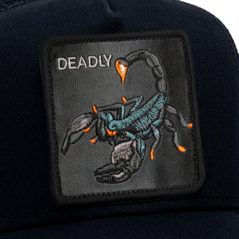 epci-curbata-negru-snapback-deadly-scorpion-original-recipe-the-farm-goorin-bros
