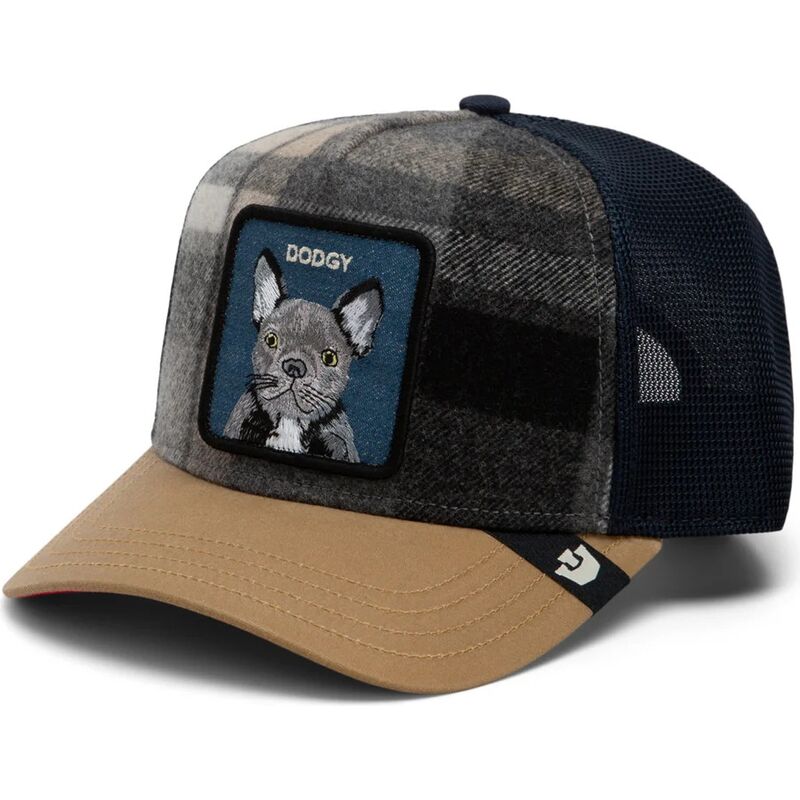 epci-curbata-papagal-snapback-brit-frenchie-check-mate-dodgy-the-farm-goorin-bros
