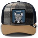 epci-curbata-papagal-snapback-brit-frenchie-check-mate-dodgy-the-farm-goorin-bros