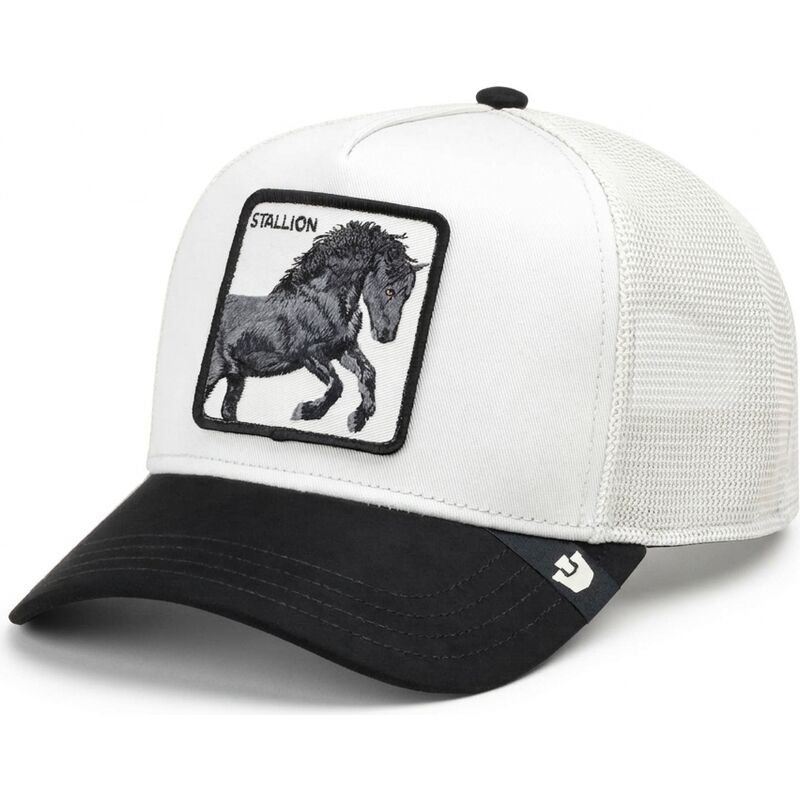 epci-curbata-alb-snapback-digital-stallion-split-decision-the-farm-goorin-bros