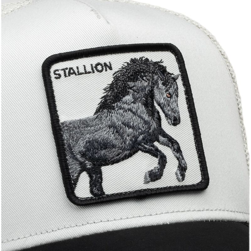 epci-curbata-alb-snapback-digital-stallion-split-decision-the-farm-goorin-bros