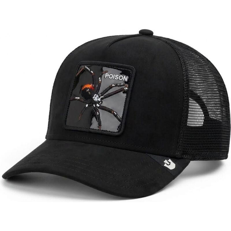 epci-curbata-negru-snapback-black-out-spider-blackened-metallic-poison-the-farm-goorin-bros epci-curbata-negru-snapback-black-out-spider-blackened-metallic-poison-the-farm-goorin-bros