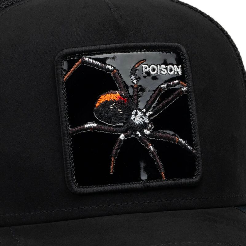 epci-curbata-negru-snapback-black-out-spider-blackened-metallic-poison-the-farm-goorin-bros epci-curbata-negru-snapback-black-out-spider-blackened-metallic-poison-the-farm-goorin-bros