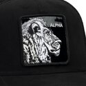 epci-curbata-negru-snapback-black-out-lion-blackened-metallic-alpha-the-farm-goorin-bros