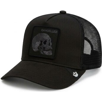 Șepci curbată negru snapback Tonal Skull Full Intent Cancelled The Farm Goorin Bros.
