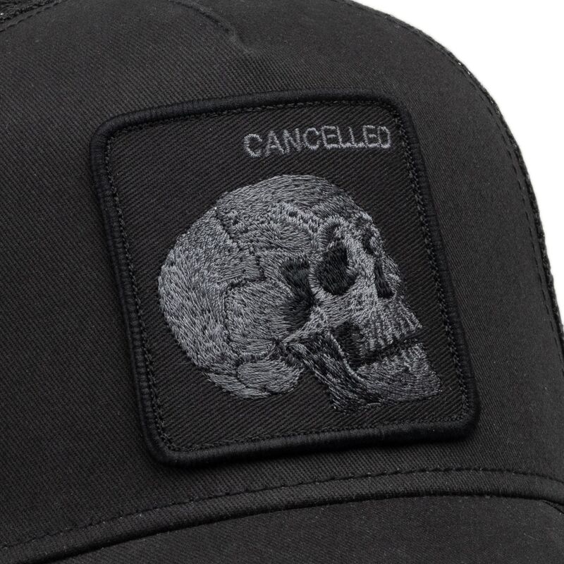 epci-curbata-negru-snapback-tonal-skull-full-intent-cancelled-the-farm-goorin-bros