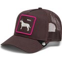 epci-curbata-maro-snapback-shadow-bull-terrier-off-the-leash-the-farm-goorin-bros