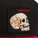 epci-curbata-negru-snapback-cancelled-skull-microsuede-the-farm-goorin-bros