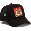 epci-curbata-negru-snapback-re-leone-rosso-microsuede-king-the-farm-goorin-bros