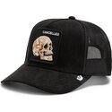 epci-curbata-negru-snapback-suede-cancelled-skull-microsuede-the-farm-goorin-bros