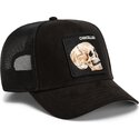 epci-curbata-negru-snapback-suede-cancelled-skull-microsuede-the-farm-goorin-bros
