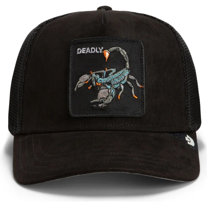 epci-curbata-negru-snapback-suede-scorpion-microsuede-the-farm-goorin-bros