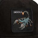 epci-curbata-negru-snapback-suede-scorpion-microsuede-the-farm-goorin-bros