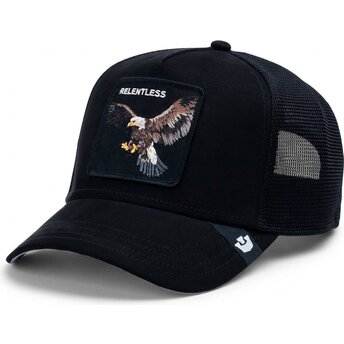 Șepci curbată negru snapback Suede Relentless Eagle Microsuede The Farm Goorin Bros.