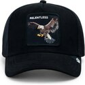epci-curbata-negru-snapback-suede-relentless-eagle-microsuede-the-farm-goorin-bros