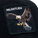 epci-curbata-negru-snapback-suede-relentless-eagle-microsuede-the-farm-goorin-bros