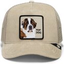 epci-curbata-bej-snapback-corduroy-top-dog-ridgeline-the-farm-goorin-bros