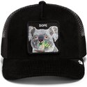 epci-curbata-negru-snapback-corduroy-dope-ridgeline-the-farm-goorin-bros