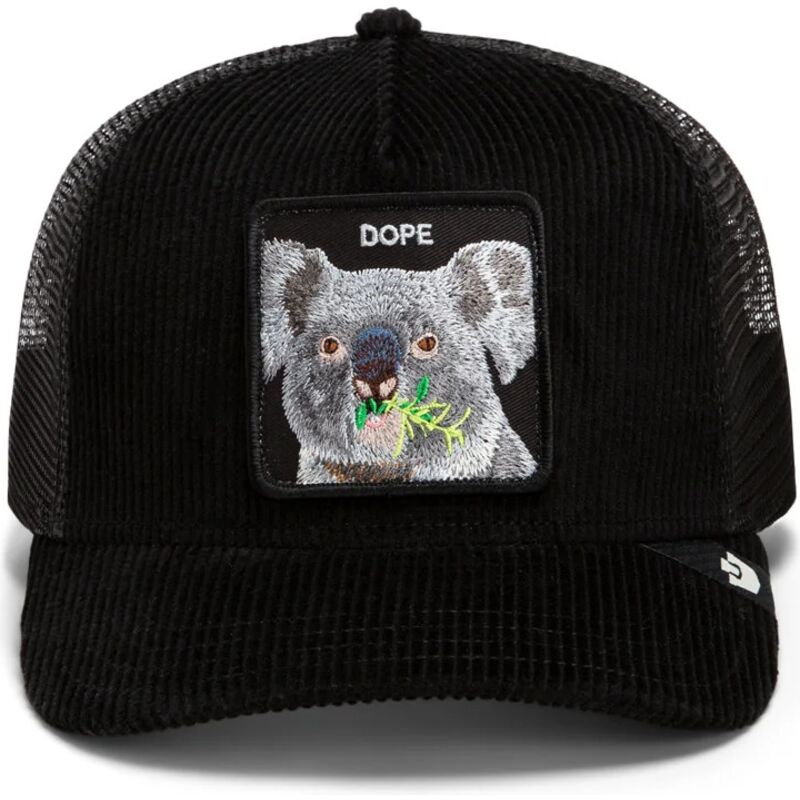 epci-curbata-negru-snapback-corduroy-dope-ridgeline-the-farm-goorin-bros