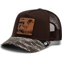 epci-curbata-maro-snapback-engraved-dog-camo-glitch-the-farm-goorin-bros