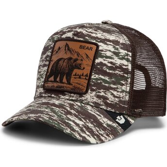 Șepci curbată camuflaj snapback Engraved Bear Camo Glitch The Farm Goorin Bros.