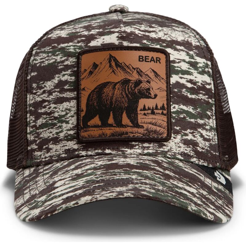 epci-curbata-camuflaj-snapback-engraved-bear-camo-glitch-the-farm-goorin-bros