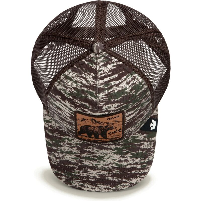 epci-curbata-camuflaj-snapback-engraved-bear-camo-glitch-the-farm-goorin-bros