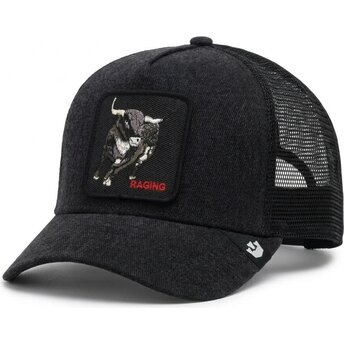 Șepci curbată negru snapback Raging Denim After Dark The Farm Goorin Bros.