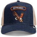 epci-curbata-bleumarin-snapback-represent-rocker-denim-after-dark-the-farm-goorin-bros