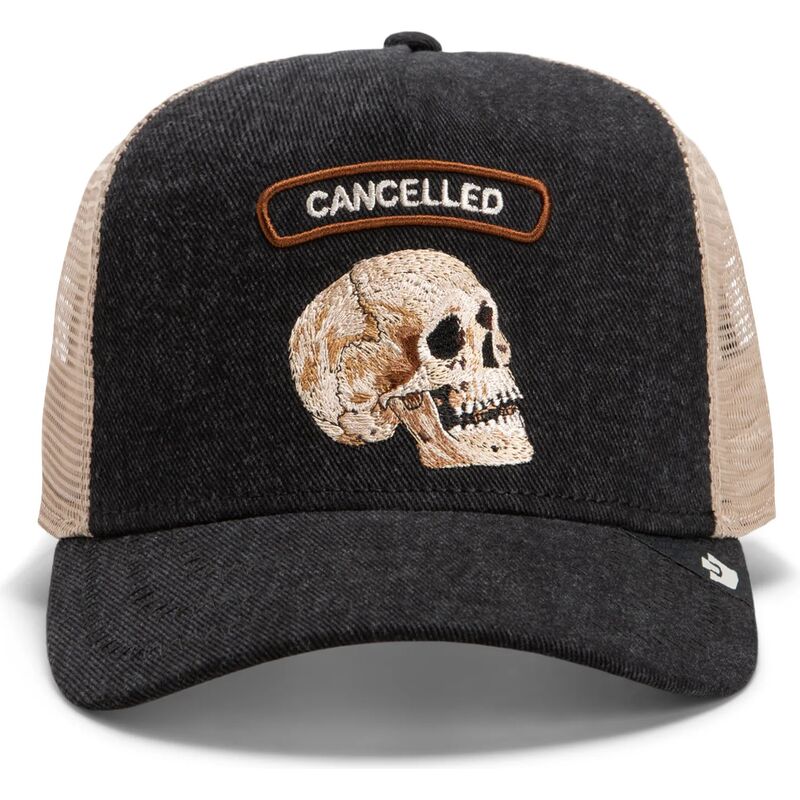 epci-curbata-negru-snapback-cancelled-rocker-denim-after-dark-the-farm-goorin-bros