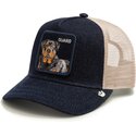 epci-curbata-bleumarin-snapback-guard-denim-after-dark-the-farm-goorin-bros