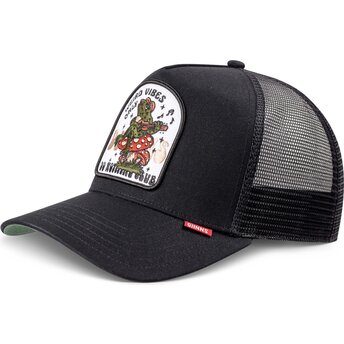 Șepci curbată negru snapback HFT Do Nothing Club Weird Vibes Frog de Djinns