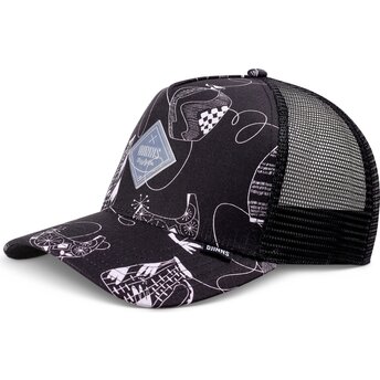 Șepci curbată negru snapback HFT Bottles de Djinns