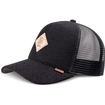 Șepci curbată negru snapback HFT Knitted Fab de Djinns