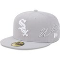 epci-plata-gri-fitted-59fifty-side-script-de-chicago-white-sox-mlb-de-new-era