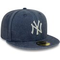 epci-plata-bleumarin-fitted-59fifty-washed-de-new-york-yankees-mlb-de-new-era