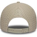 epci-curbata-bej-reglabila-9forty-pu-weave-de-new-york-yankees-mlb-de-new-era