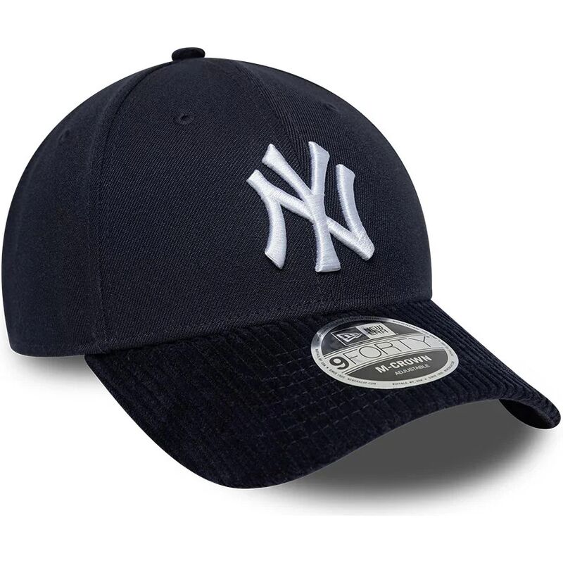 epci-curbata-bleumarin-snapback-9forty-m-crown-cord-visor-de-new-york-yankees-mlb-de-new-era