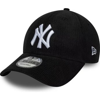 Șepci curbată negru snapback 9FORTY Entry Cord de New York Yankees MLB de New Era