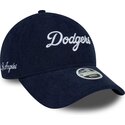 epci-curbata-bleumarin-reglabila-9twenty-cord-script-de-los-angeles-dodgers-mlb-de-new-era