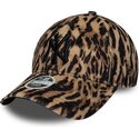 epci-curbata-leopard-reglabila-9forty-ocelot-print-de-new-york-yankees-mlb-de-new-era