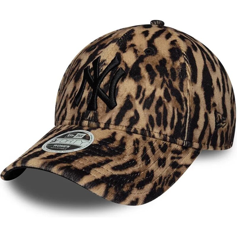 epci-curbata-leopard-reglabila-9forty-ocelot-print-de-new-york-yankees-mlb-de-new-era