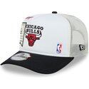 epci-curbata-alb-snapback-hardwood-classics-9fifty-a-frame-precurved-de-chicago-bulls-nba-de-new-era