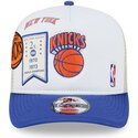 epci-curbata-alb-snapback-hardwood-classics-9fifty-a-frame-precurved-de-new-york-knicks-nba-de-new-era